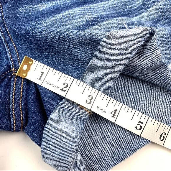 Jean Shorts Stretch Mid Rise, Juniors 6 - Picture 3 of 11